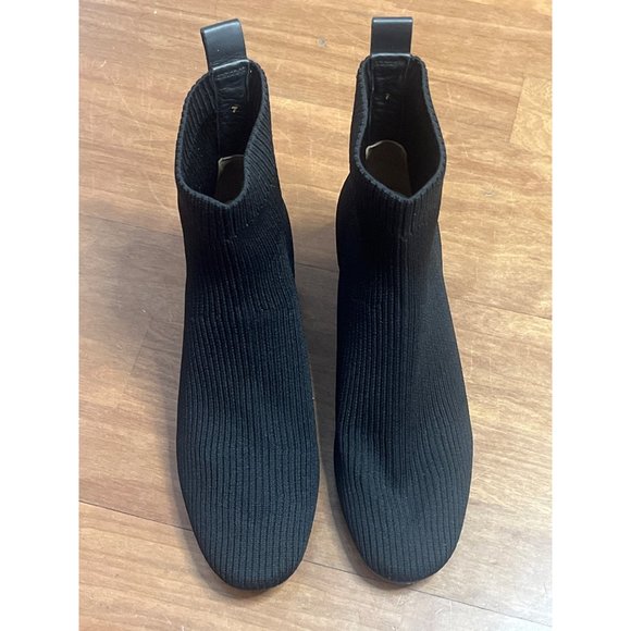 Everlane The Glove Boots in Black New Womens Knit Ankle Bootie - Picture 5 of 15